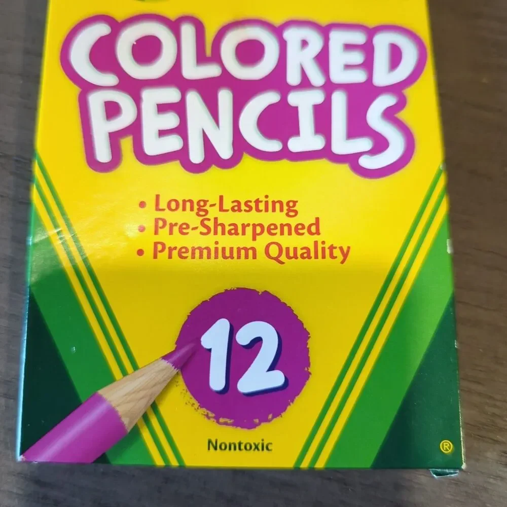 Crayola Colored Pencils 12 Assorted Colors
